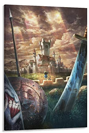 Ranking of Kings Ousama Ranking Japanisches Anime-Poster Malerei Leinwand Wandkunst Wohnzimmer Poster Gemälde 30 x 45 cm