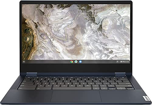 Lenovo Chromebook Flex 5i 13.3 FHD IPS Touchscreen 2-in-1 Laptop 2022, 11th Dual-Core Intel i3-1135G4, 8GB DDDR4, 128GB NVMe SSD, UHD Graphics, USB-C, Wi-Fi 6, Backlit Keyboard, COU 32GB USB Drive