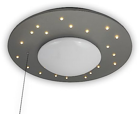 Niermann Standby Deckenleuchte Starlight, Silber