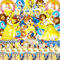 Kit Festa La Bella e La Bestia - Decorazioni Compleanno, Palloncini, Sfondo, Decorazioni Torta, Piatti, Tovaglia