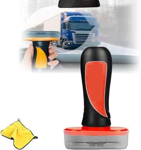 KOBONA Ölfilm Entferner for Glas, Auto Regenschutz Ölfilm-Entferner, Regenfester Antis Beschlag Ölfilm Fleckenentferner, Autoglas-Ölfilm-Entferner Reiniger