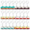 Bofanze 24 Pièces Porte Clé Caravane, Porte Clef Mignon en Forme de Camping-Car Porte-clés Enfant Caravane de Dessins Animés Petit Porte clé pour Les Cadeaux D'anniversaire Des Enfants