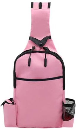 Sac à dos de tennis et badminton avec compartiments pour raquettes et squash Rose