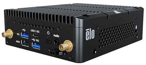 Elo Zaino Mini Computer con Intel, N97, Windows 11, 8GB RAM, 128GB SSD, Bluetooth, HDMI, USB-C