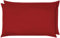 NIYS Luxury Bedding, Spannbetttuch, 100% ägyptische Baumwolle, mit Volant-Rüschen, in 14 Farben erhältlich, baumwolle, rot, Kissenbezug-Paar