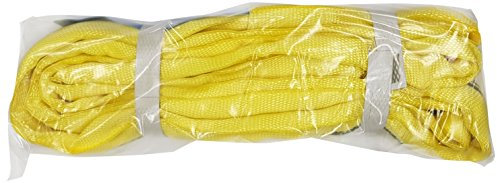 PLANETA B00302 Rundschlingen nach DIN EN 1492-2 mit Doppeltem Schutzschlauch, Polyester, 3 kg Tragfähigkeit, 2 m Umfanglänge, Gelb