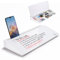 Petit Tableau Blanc de Bureau en Verre Effaçable à Sec - Support de Clavier d'Ordinateur Avec Tiroir, Organiseurs Avec Accessoires pour Maison, Fournitures Scolaires