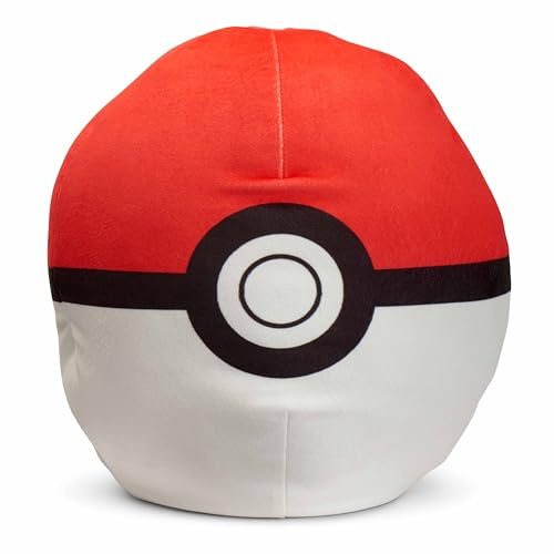 Northwest Wolkenkissen aus Plüsch, von einem Pokéball inspiriertes Dekokissen für Jungen und Mädchen, ultraweich, Bettdekoration im Anime-Stil, 27,9 cm