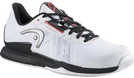 HEAD Men's Sprint Pro 3.5 Clay Men WHBK Tennisschuh, Weiss/schwarz, 44