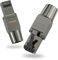 VCELINK Connecteur RJ45 Sans Outil, Fiche RJ45 Cat7 Cat6A Blindé, Support POE, Compatible avec le Câble CAT7 CAT6A 23AWG, 10 Gbps 600MHz, Lot de 2