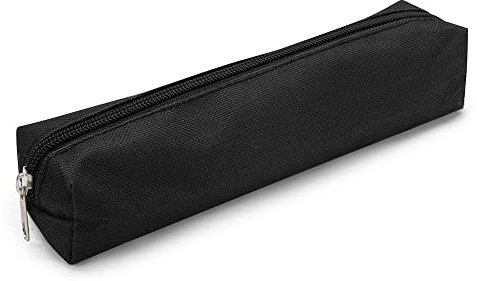 Waytex 93290 Trousse Scolaire Fourre-Tout Multi Usages Petit Format Rectangulaire 21 x 4 x 4 cm Textile Noir