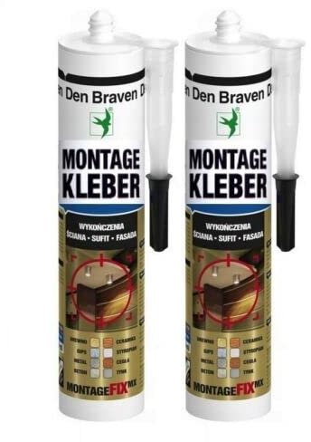 Den Braven Montagekleber Extrem Stark | Befestigungskleber für 3D Wandpaneele Deckenplatten | Made in Germany (2)