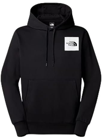 THE NORTH FACE NF0A89EUJK3 M FINE Hoodie Maglia Lunga Uomo TNF Black Taglia M