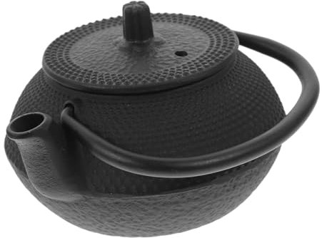 Garneck Gusseiserne Aus Retro- Aus Metall Kompakter Teekessel Kleiner Teekessel Aus Gusseisen Für Teestube Tragbares Kleines Teegeschirr Für Induktionsherde