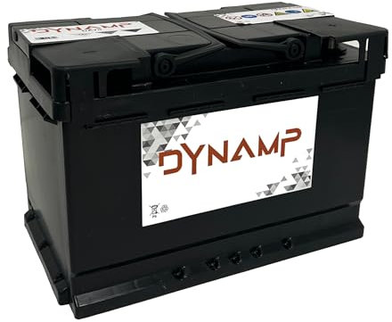 Dynamp DA70 Batterie de voiture L3 AGM Start-Stop 70Ah 760CCA 12V