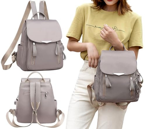 EDIBAZZAR Rucksack - Elegant und Wasserdicht - Retro Stil - Verstellbare Riemen - Vielseitig Einsetzbar - Urban Style - Praktisch für Unterwegs