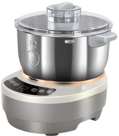 LBLFEBD Dough Maker with Ferment Function, 5L/7L Non-stick Stainless Steel Dough Flour Mixer with Measuring Cups & Spoons, Dough Kneading Machine, Timing &Touch Panel, 25-38℃ Dough Proofer, for home