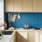 Yoillione Azulejos Adhesivos Cocina Gruesos: Baldosas Adhesivas Pared Baño - Vinilo Pegatinas 3D Impermeable - 10 Piezas, Azul Oscuro
