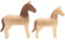 BIUDECO 1satz Holz-Zebra Figurine Blanko Holzornamente Für Kreative Malprojekte Miniatur Tierfiguren Für Desktop-Dekoration Lifelike Details Und Handwerkliche Verarbeitung Für