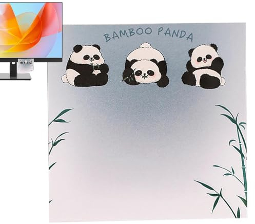 Niedliche selbstklebende Notizzettel, Panda-Notizblock, Cartoon-Strümpfe, 50 Blatt, selbstklebende Tabs, 8 x 8 cm, für Bücher, Monitore, Wände, Fenster