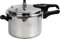 Aluminium Pressure Cooker with Induction Base Multiple Sizes Flat Base Cooks Quickly & Evenly for Indian Cooking (5 Litres)