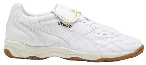 Puma Mens King Indoor Shoes, White, 6 UK