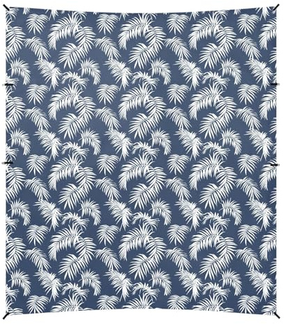 Palm Faltbares Strandzelt LSF 50+ Schutz Leichter Schatten Sonnenschutz mit Sandschaufel Sandsäcke für Camping, Picknick, Hinterhof & Angeln