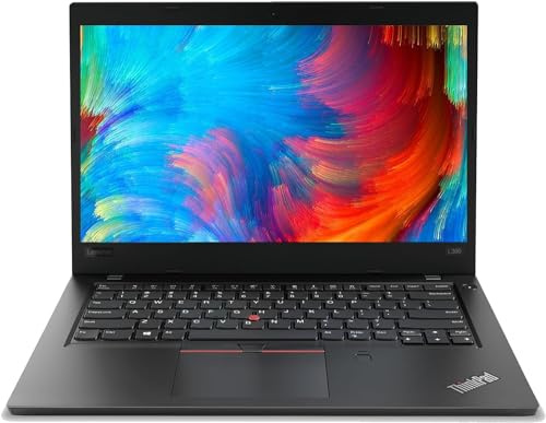 Lenovo ThinkPad L380 Business Laptop, 13.3-Inch FHD Notebook, Intel Core i7-8550U, 16GB RAM, 256GB SSD, QWERTY Keyboard, Windows 11 Pro (Renewed)