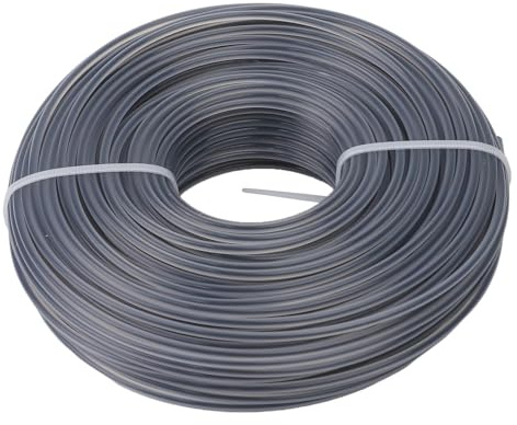 Volakebeing 75 m Ersatz-Fadenspule für Bosch GRT 18V-33 GFR 18V-23 3 mm Spiralfaden Nylon Motorsense Schnur Heavy Duty Rasentrimmer Draht Garten Rasen Kante