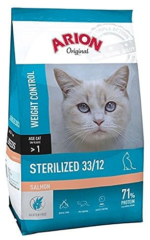 Arion Original Cat Adult Sterilized Salmón - 7.5 KG