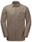 Jack Wolfskin Fraser Island Shirt, Waldgrün kariert, Größe L