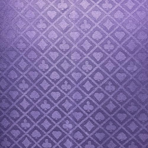 Speed Cloth Pokertischstoff, 274 x 152 cm, Abschnitt des Casino-Kartenspiels, Tischabdeckung, Zubehör, Violett