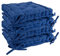 Nicola Spring Blue Seat Cushions - Pack of 4 - French Mattress Dining Chair Cushions Seat Pads Indoor Kitchen Outdoor Garden Patio Chair Pad Dining Bolster Pillow