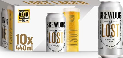 BrewDog Lost Lager Can, 10 x 440ml