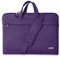 Voova Sacoche pour Ordinateur Portable légère 17 17.3 Pouces Sac Pochette Housse PC Imperméable Sac à bandoulière Sac à main avec Bandoulière et Poignée Cachée Violet