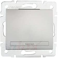 Interrupteur Encastrable Simple DOMO Argent