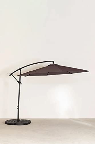 Stylez Parasol déporté 290cm Marron