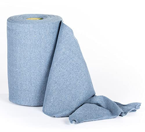 efase Rollo 3 kg. BAYETA Punto Azul 80% algodón. Bayeta Resistente, Multiusos y multisuperficie. Corte A SU Medida.