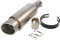 Shkalacar 38-51mm Silencieux d'échappement de Moto Universel apte pour Les Motos ATV Universal