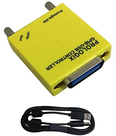 Devonian Prologix USB to GPIB Ethernet Controller, USB Type B, GPIB, Male-to-Male, 19 Pins, Indoor, Adapter, Cable, Compatible with Personal Computer, Laptop