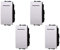 Pulsante Normalmente Aperto, Pulsante 1P 16A Unipolare, Compatibile Con Bticino Living Light (4 Pezzi, Bianco)