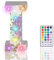 Buchstaben Lichter, LED Alphabet Lampe 18 Color Changing LED Buchstabe Licht Beleuchtete Buchstaben Nachtlichter mit Fernbedienung für Mädchen Geschenke Geburtstag Bar Hochzeit Party Weihnachten - I