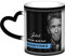 Peter German Maffay Tasse mit buntem Schmetterling, Farbwechsel, Keramik, Kaffeetasse, magische Teetasse, wärmeempfindlich, einzigartige Neuheit, lustig für Frauen, Mädchen, Geschenk
