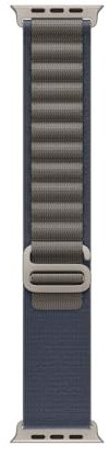 Apple Watch Band - Alpine Loop - 49 mm - Blau - Medium