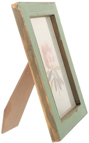 Ciieeo Vintage- 6-zoll-bilderrahmen Aus Holz – Verzierte Antike Rahmen Schreibtisch Büro Wandkunst