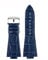 RTRCAGAKM Leder Uhrenarmband passend for Tissot for PRX Serie Armband 1853 Stahlband T137.407/137.410 Armband Schwarz Blau(Blue-silver A)