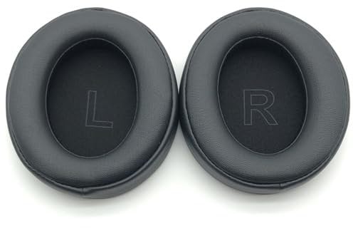 Alriedy Ersatz-Ohrpolster Für Soundcore Anker Q30 Q10 Q35, Anker Soundcore Life Ohrpolster, Soundcore Q30BT, Soundcore by Anker, Kopfhörer Soundcore Mit Protein-Leder Und Memory-Schaum