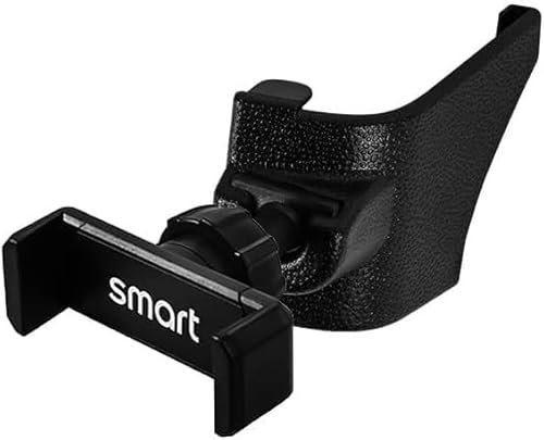 dzggs Auto Supporti Porta Cellulare, per Smart 451 Fortwo 360° Rotazione Supporto Auto Smartphone ABS Regolabile Presa Aria Supporto Telefono, Accessori Auto,B