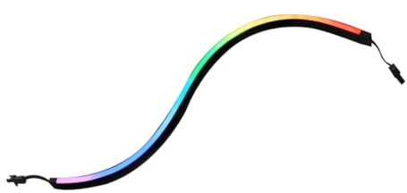 Hemobllo Computer Light Bar Decorative Lamp Argb Light Strip RGB Led for Case Bar Adhesive Stickers Decor