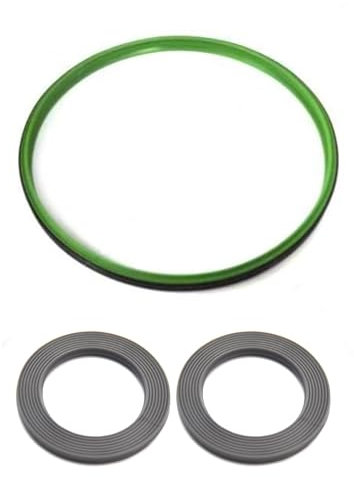 ADARPA Goma Thermomix TM31 + 1 Junta Repuesto para Cuchillas Thermomix TM31 y TM21 | Goma Verde Tapa Thermomix TM31 | Accesorios Thermomix | Recambios Thermomix